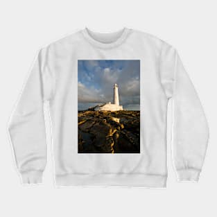 St Mary's Island reflected Crewneck Sweatshirt